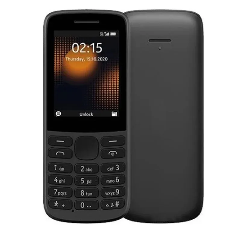 Finland Made 215 4G 2021 2.4" Dual SIM Bluetooth FM Radio 1150mAh Long Standby Hebrew Key  Feature Push-button used phone - Imagen 3