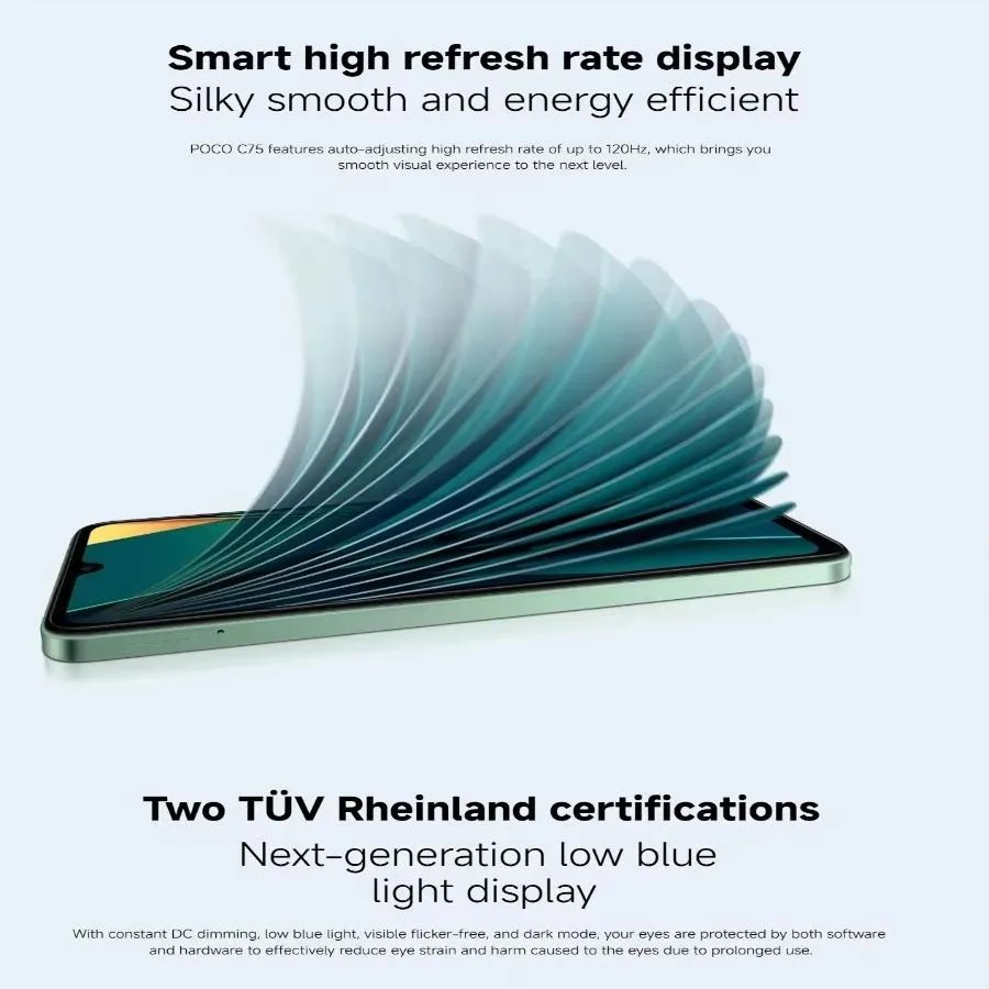 POCO C75 6.88-inch 120Hz 50MP 5160mAh 18W 8GB+256GB Global Edition Smartphone - Imagen 6