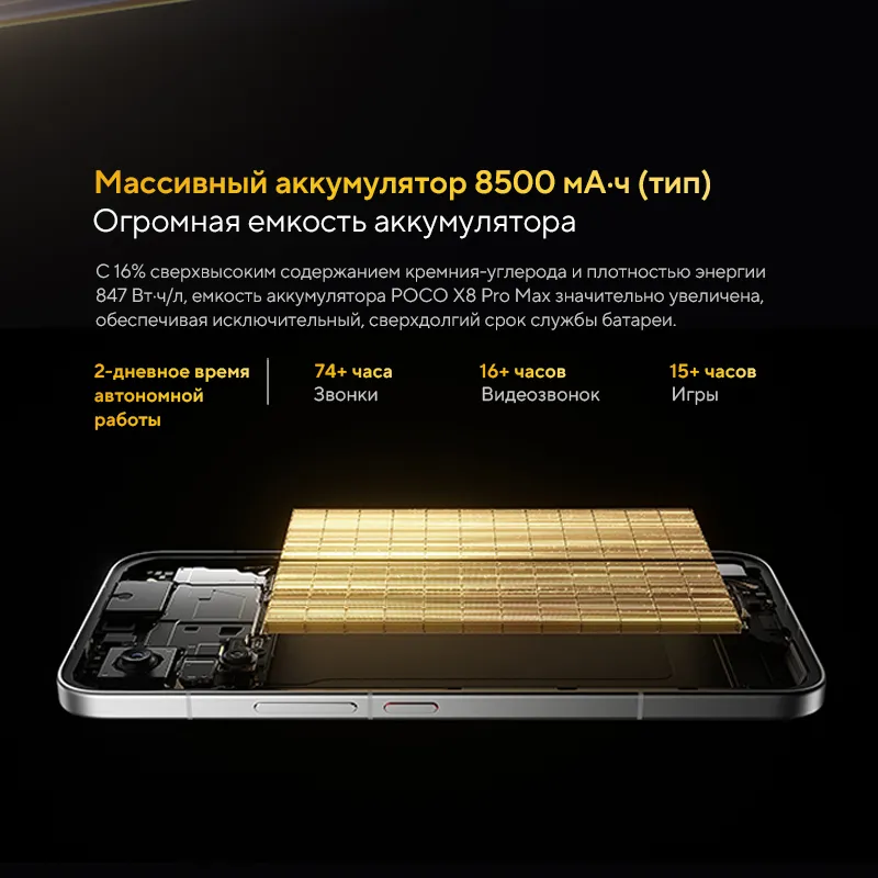 Global Version X8 Pro Max Smartphone Dimensity 9500s 8500mAh 50MP main camera 100W HyperCharge Supports NFC - Imagen 2