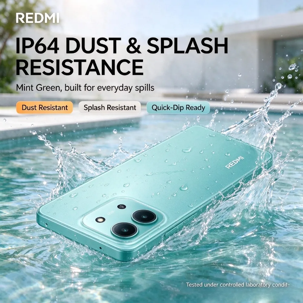 2026 New Xiaomi Redmi 15C global Smartphone 120Hz Screen 6000mAh Battery 5G Dual-SIM 8core Processor Mobile Phone 8+256GB Memory - Imagen 6