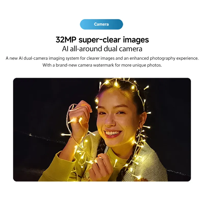Xiaomi Redmi A5 4G Smartphone 6.88" 120Hz Screen 5200mAh Battery 32MP Dual Camera Side Fingerprint HyperOS Mobile Phone - Imagen 5