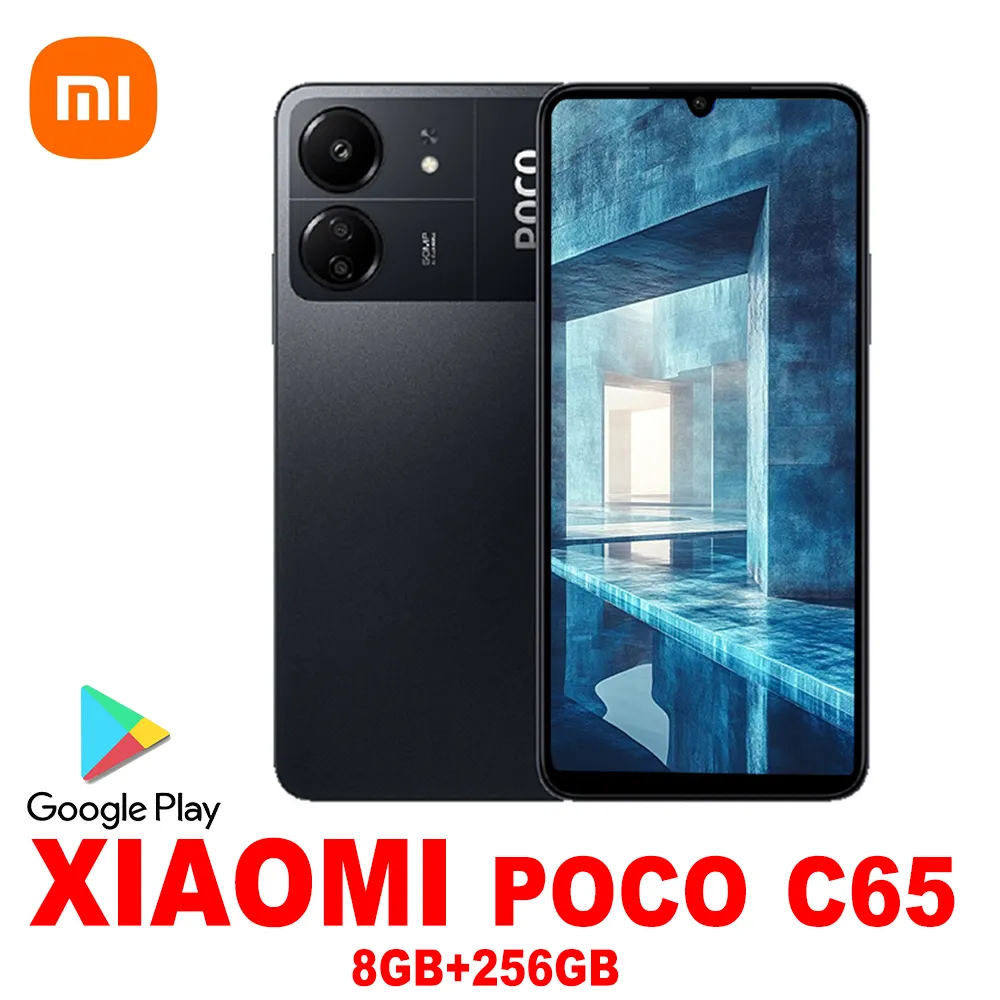 XIAOMI POCO C65 fashion smartphone 8+256gb ram and storage/5000mah battery capacity/side fingerprint/facial recognition/GPS/NFC - Imagen 5