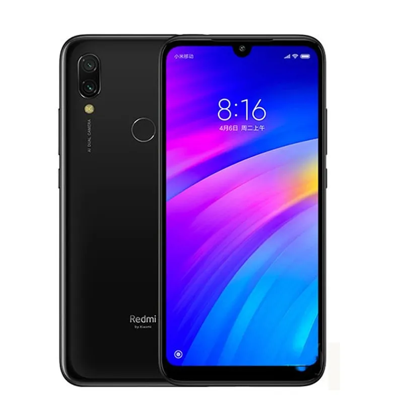 Global Firmware Xiaomi Redmi 7 Smartphone 4000 Amh 6.26 Inch 10W Charger Dual Camera Dual SIM Solt Cellphone Android  Used Phone - Imagen 2