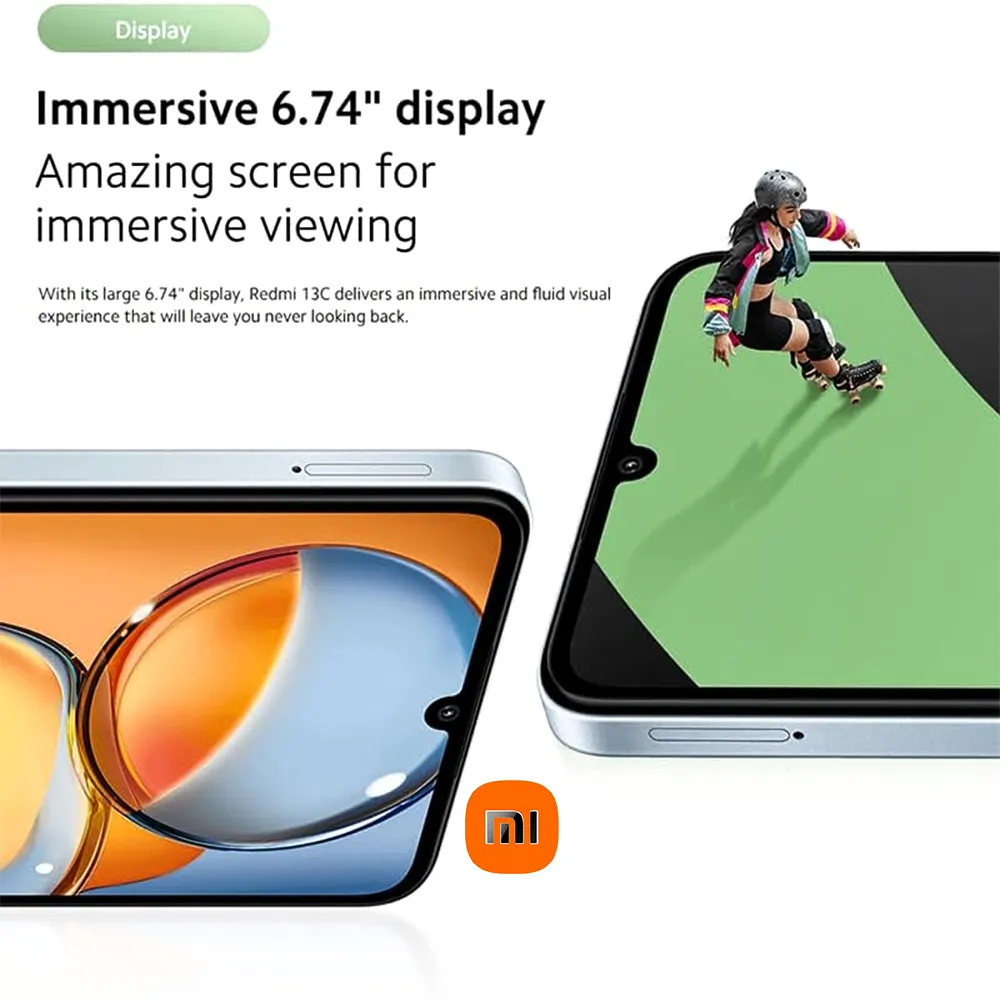 XIAOMI Redmi 13C smartphone supports 4G network NFC function, 6.74inches/8GB+256GB memory/ 5000mAh long standby phone - Imagen 3
