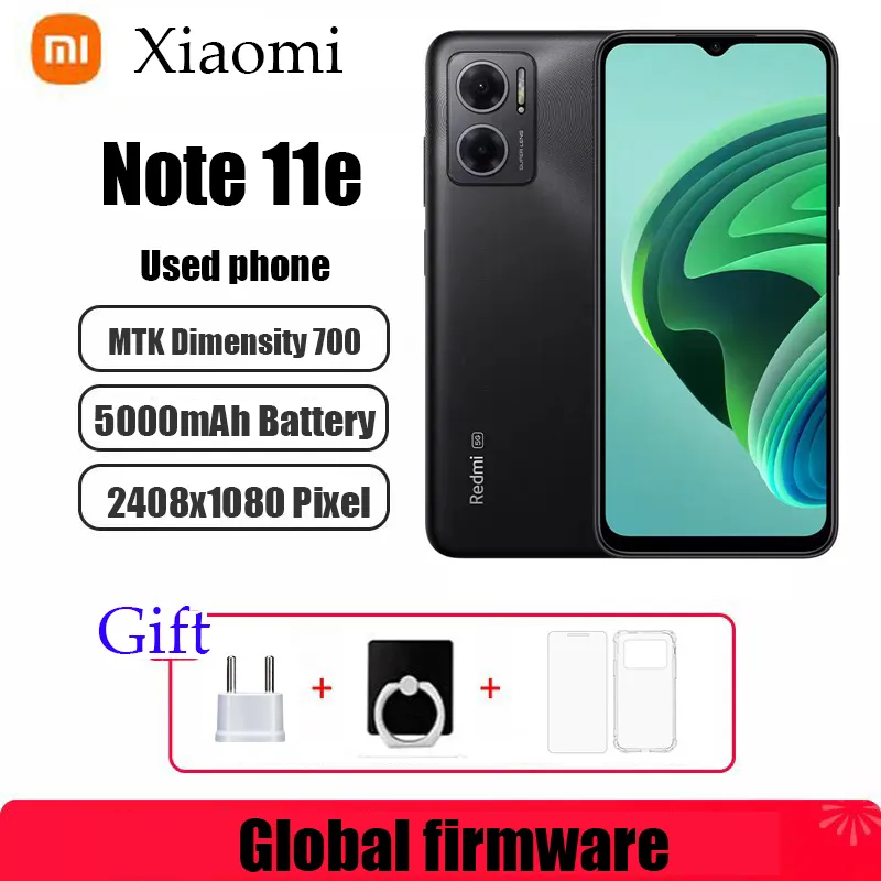 Xiaomi Redmi Note 11E Global Firmware 5G Smartphone 5000mAh 18W Charge Dimensity 700 50MP Camera 90Hz Display Used Phone - Imagen 1