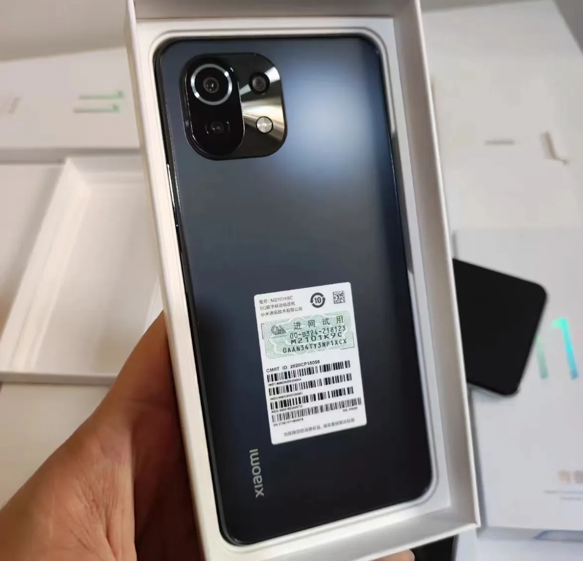 Global rom redmi Xiaomi 11 Lite 5G 8G 256G 8G 128G smartphone Qualcomm Snapdragon 780G  6.55inchs2400x1080 Android used phone - Imagen 6