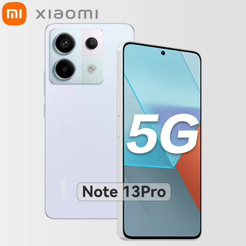 Xiaomi Redmi Note 13 Pro 5G 4nm Processor 120Hz Adaptive Screen 200MP AI Camera 67W Quick Charge Mobile Phones Global version - Imagen 1