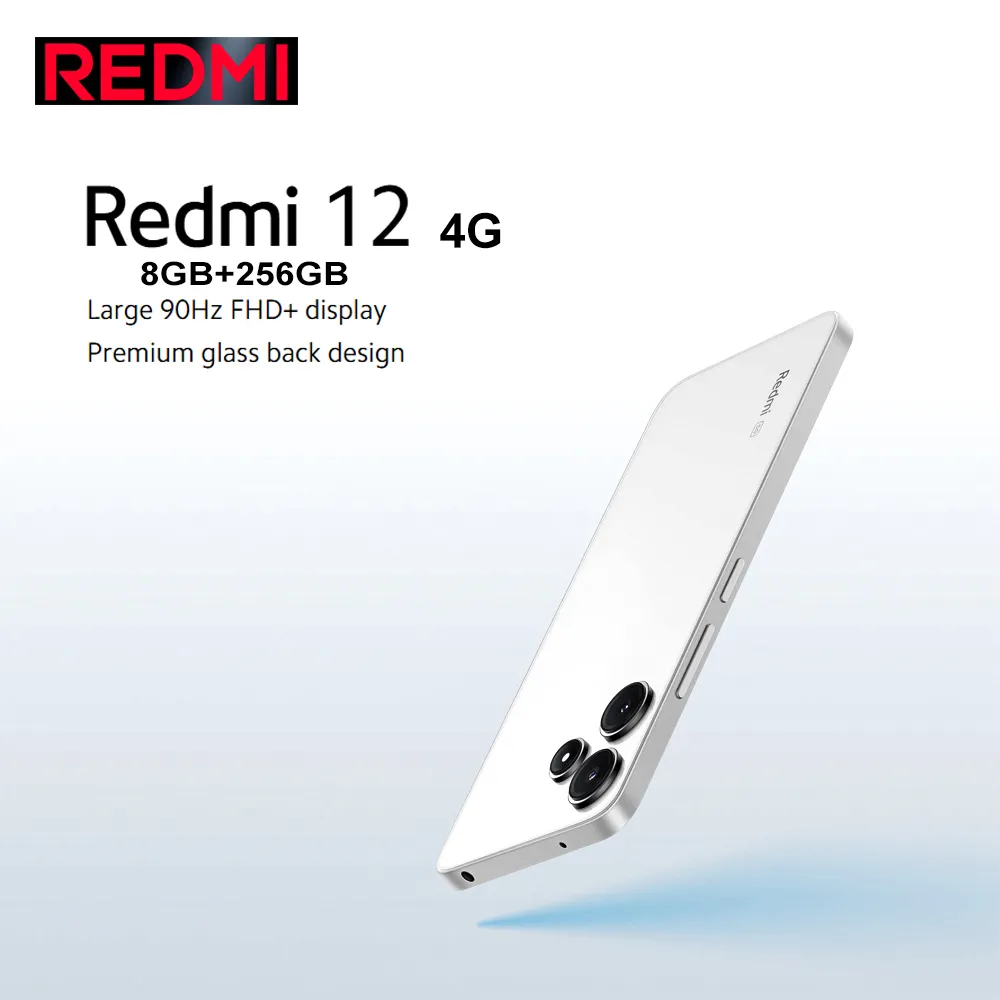 REDMI 12 smart fashion mobile phone Mediatek Helio G88c processor 8GB+256GBn memory 5000mAh typical battery XIAOMI mobile phone - Imagen 1