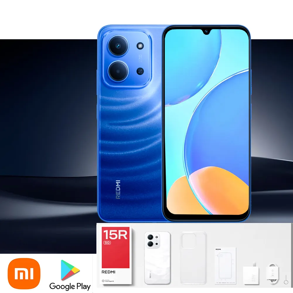XIAOMI Redmi 15R 6.9-inch LCD water drop straight screen smart phone 13 million pixels high-definition main camera 8GB+256GB - Imagen 1