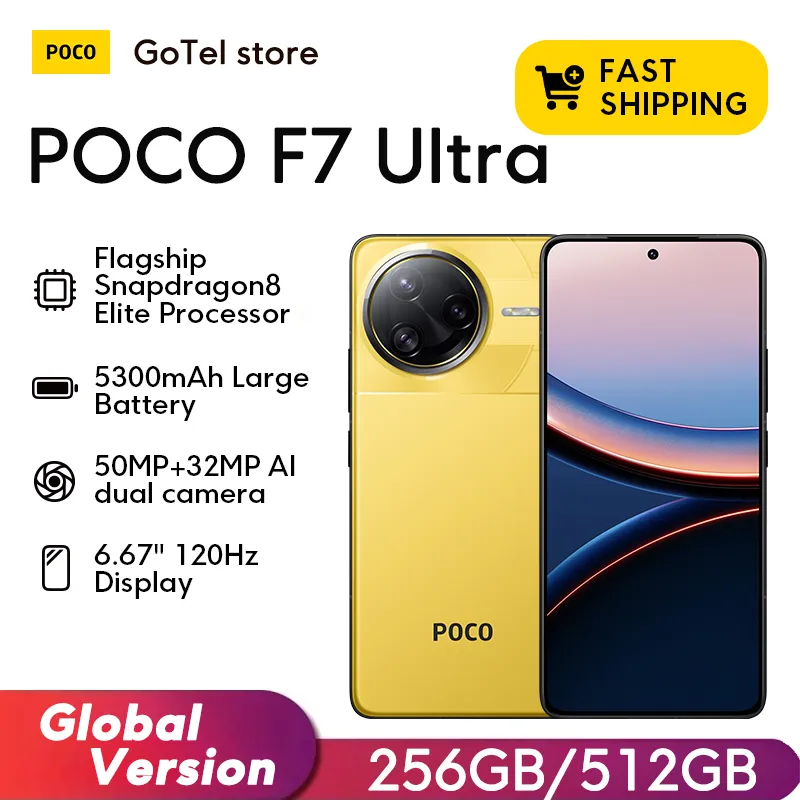 [Official] POCO F7 Ultra | Snapdragon®8 Elite top range, VisionBoost D7 Chipset, HyperCharge wired 120 W and wireless 50 W - Imagen 1