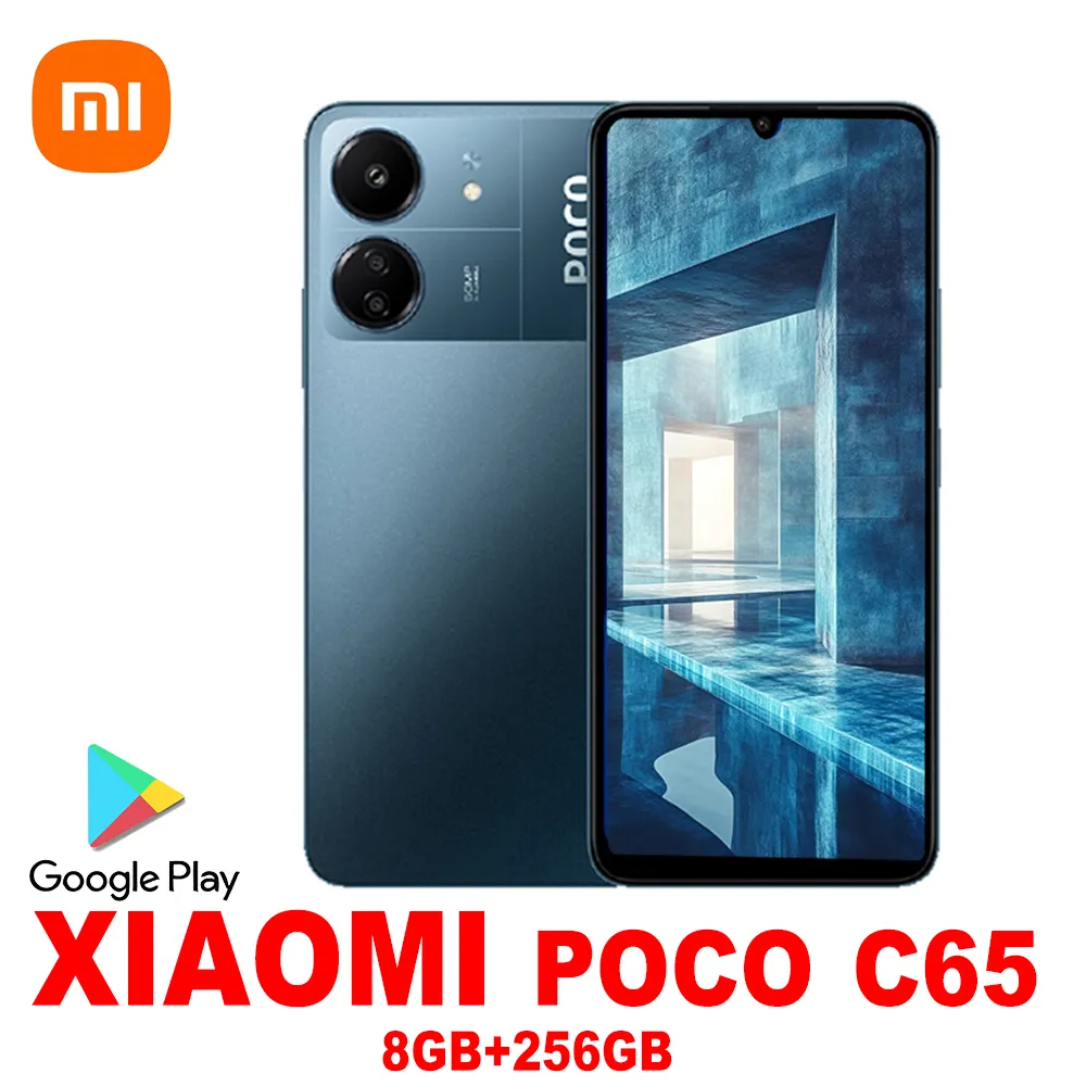 XIAOMI POCO C65 fashion smartphone 8+256gb ram and storage/5000mah battery capacity/side fingerprint/facial recognition/GPS/NFC - Imagen 6