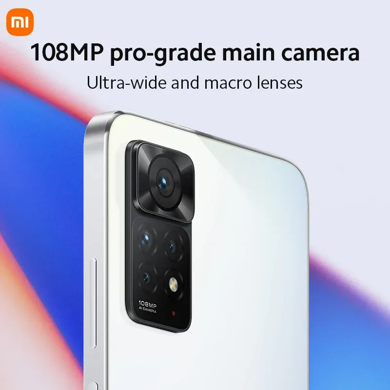 Global Rom Xiaomi Redmi Note 11 Pro 8GB 256GB MTK Helio G96 Octa Core 108MP Camera 120Hz Display NFC 5G Smartphone - Imagen 3