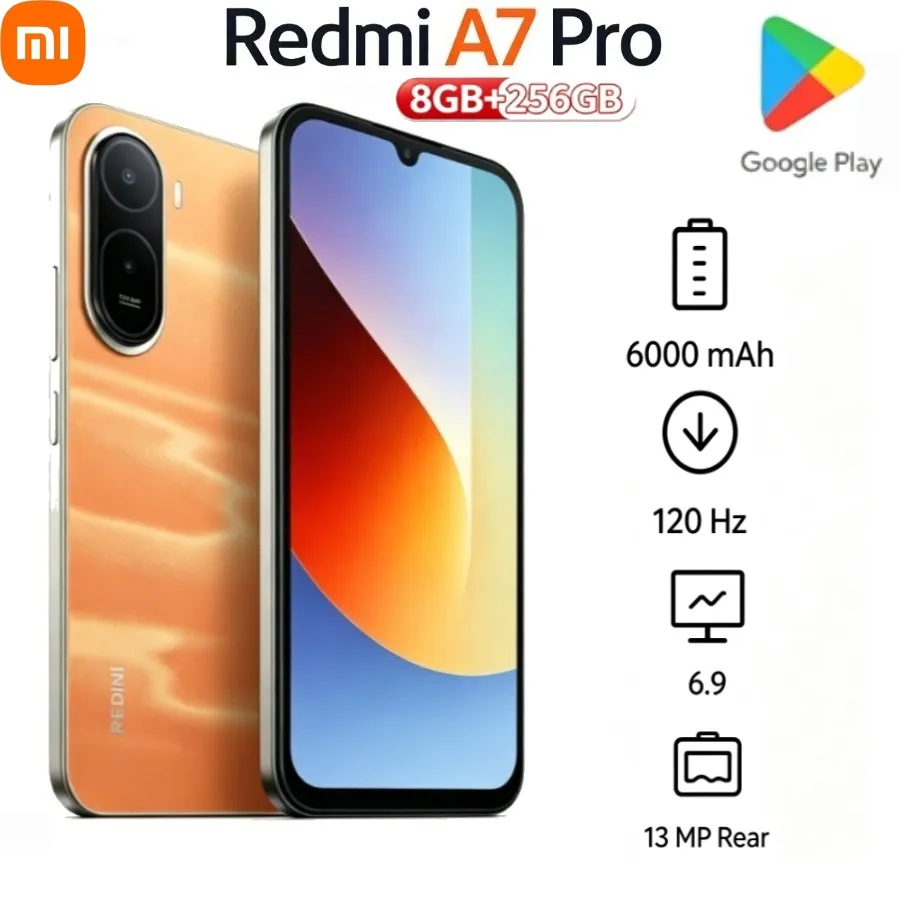 xiaomi Redmi A7pro 6.9" Smartphone  6000mAh Battery 13MP Dual Camera Large Screen Mobile Phone Global Version 2026 Latest - Imagen 4