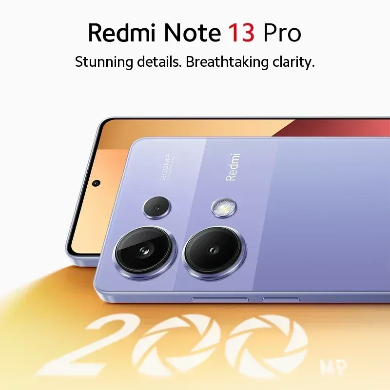 Global Version Xiaomi Redmi Note 13 Pro 4G MediaTek Helio G99-Ultra 67W Turbo Charging 200MP OIS Camera NFC 6.67" AMOLED display - Imagen 4