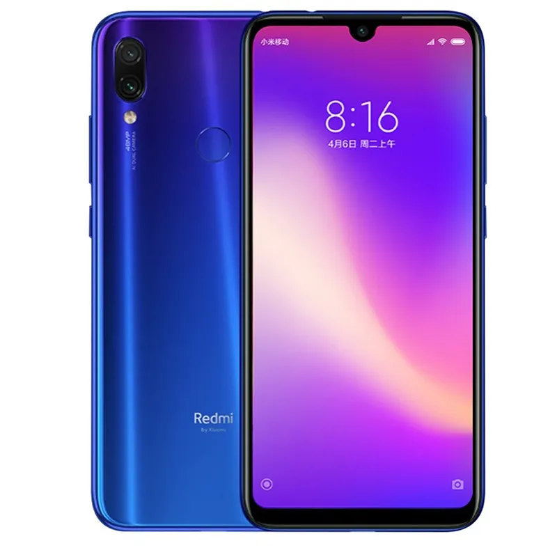 Global Firmware Xiaomi Redmi Note 7 Smartphone  Storage Snapdragon 660 Original  Rear Fingerprint Sensor used phone - Imagen 3
