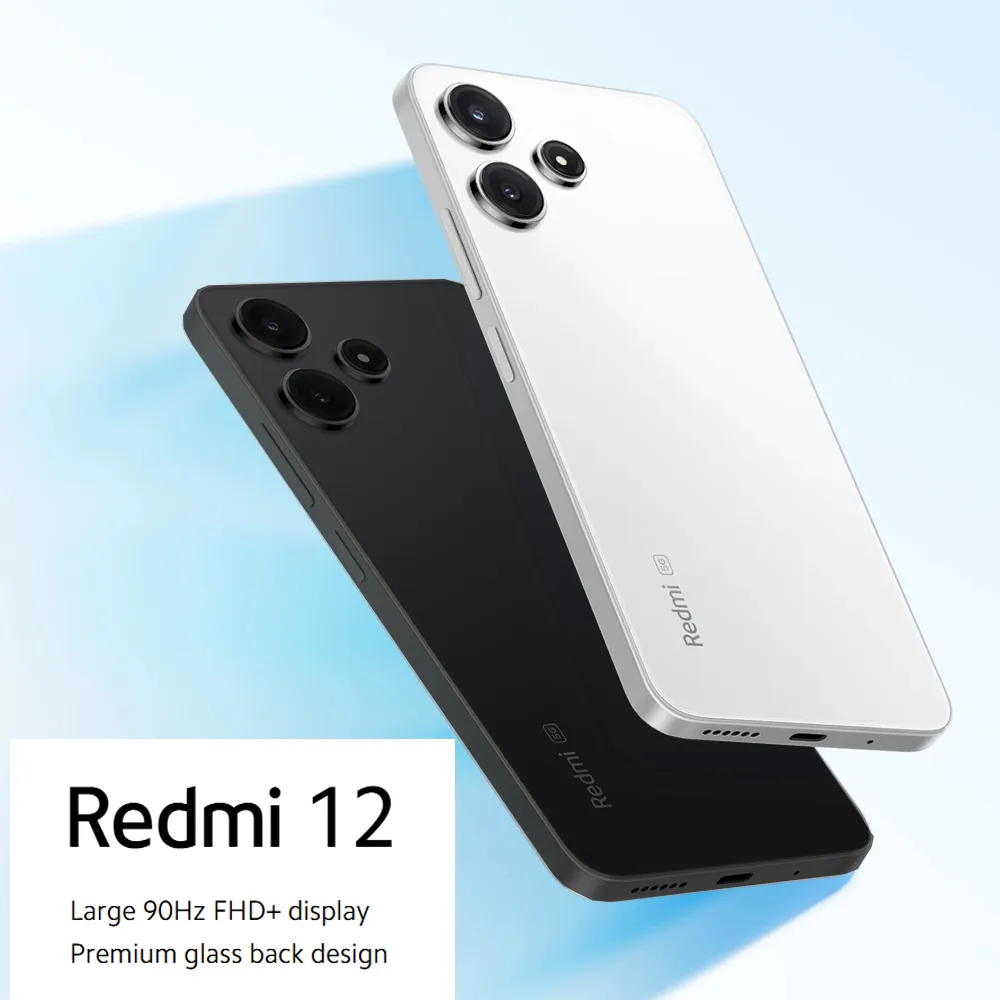 XIAOMI mobile phone REDMI 12 smart phone 8GB+256GBn memory 5000mAh battery Mediatek Helio G88c processor / body thickness 8.17mm - Imagen 6