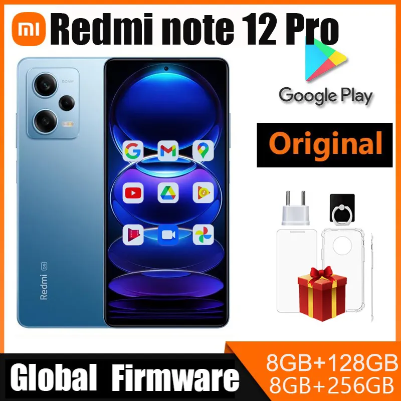 Xiaomi Redmi Note 12 Pro 5G Smartphone 1080 OIS Camera MediaTek Dimensity 120Hz AMOLED Display 67W Charger used phone - Imagen 1
