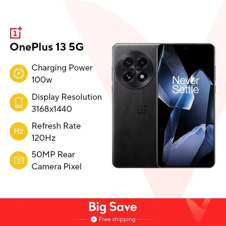 All New OnePlus 13 Snapdragon 8 Elite Hasselblad Camera 6.82-inch 2K AMOLED Display 6000mAh Battery 100W SUPERVOOC ColorOS 15 - Imagen 1