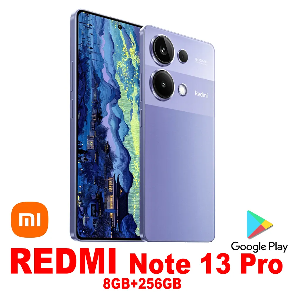 XIAOMI Redmi Note 13 pro fashion smart phone 8GB+256GB/GPS/NFC/5160mah long battery life/2712×1220 resolution - Imagen 2