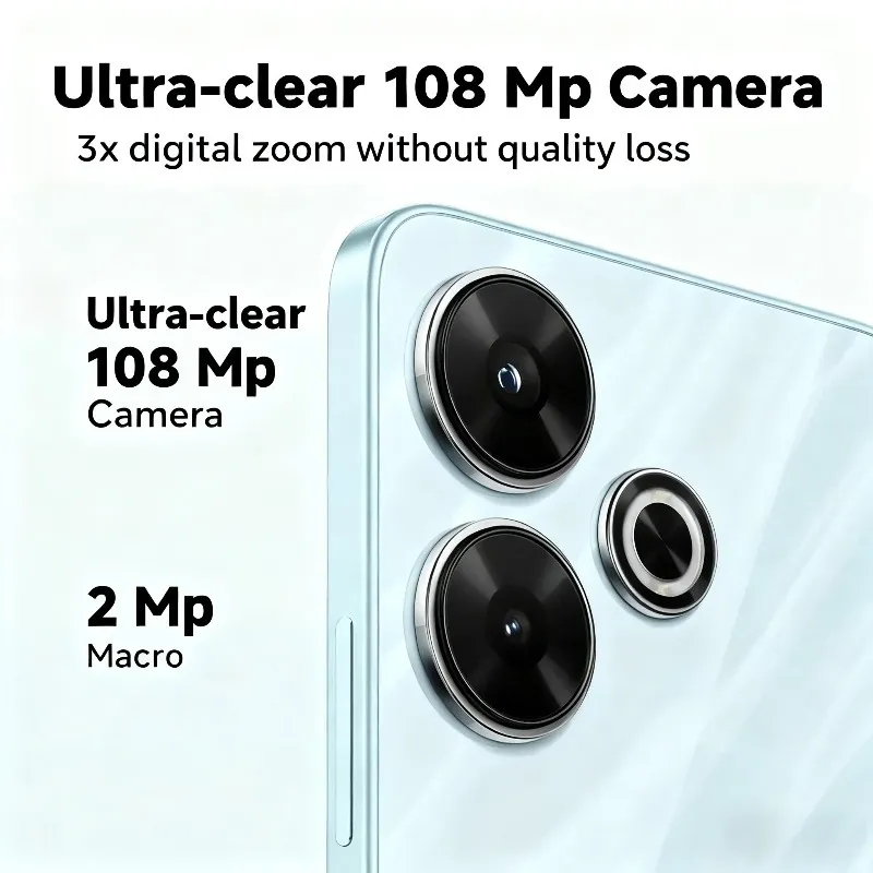 Redmi 13 5G Smartphone 6.79inch FHD+ 120Hz Display 108MP Camera 5030mAh 33W Fast Charging Smartphone Mobile Phones - Imagen 3