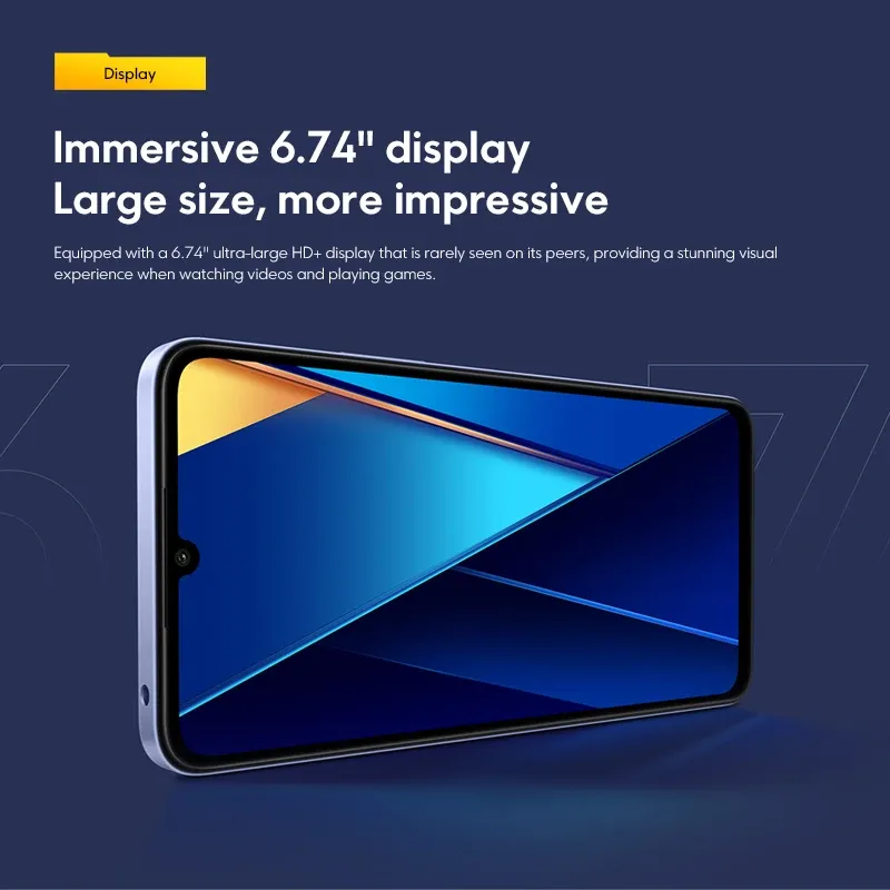 Global Version POCO C65 6.74'' display 90Hz 50MP AI Triple Camera 128GB/256GB MediaTek Helio G85 5000mAh Battery NFC 18W - Imagen 4