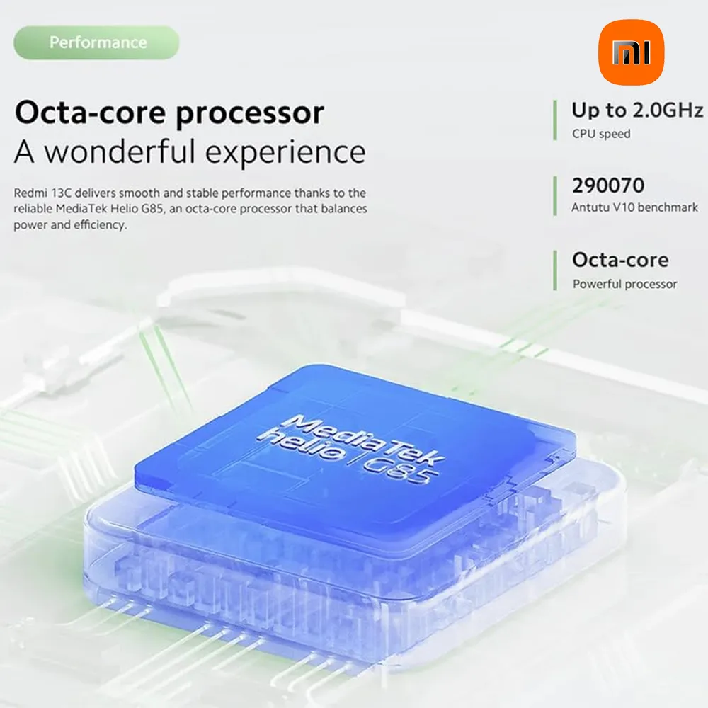 Xiaomi Redmi 13c 6.74-inch fashion smartphone RAM: 8GB ROM: 256GB 4G NFC - Imagen 5