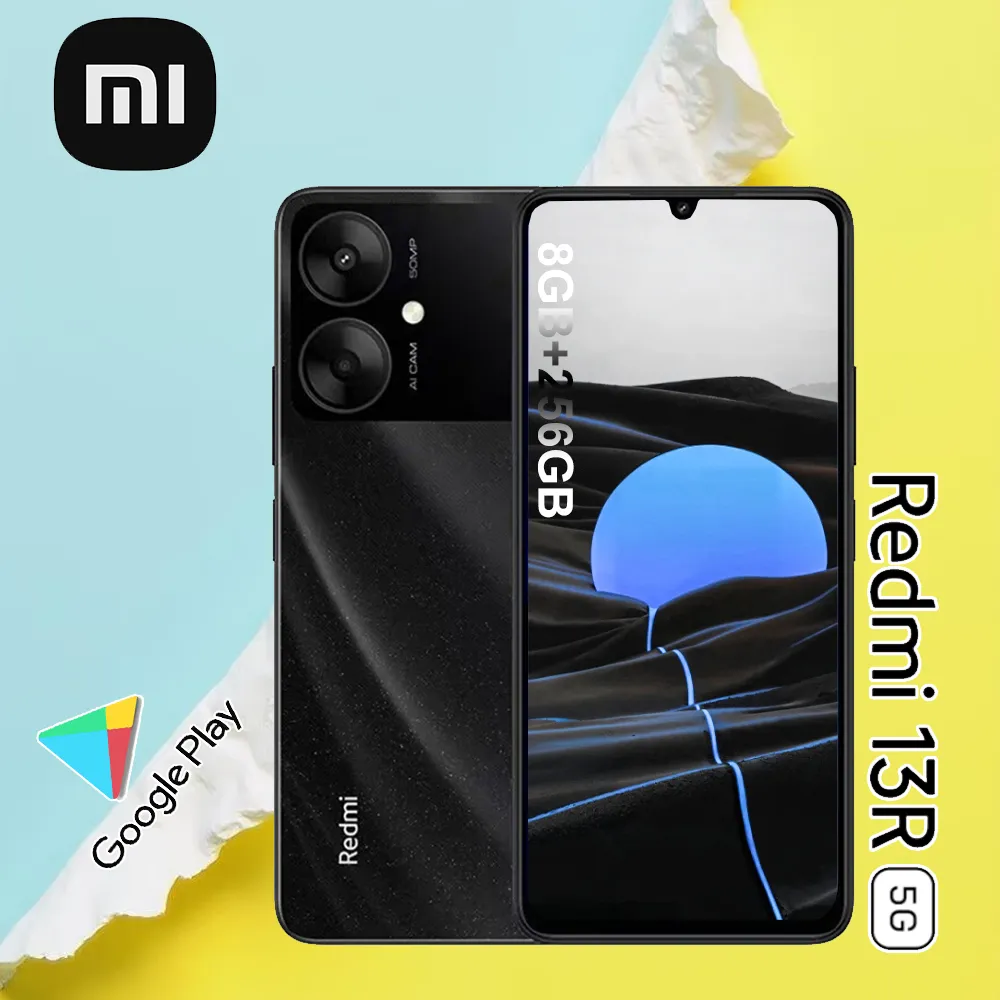 XIAOMI/Redmi 13R 8GB+256GB smart phone 5G/built-in 5000mAh typical capacity battery/6.74-inch water drop LCD screen 1600×720 - Imagen 5
