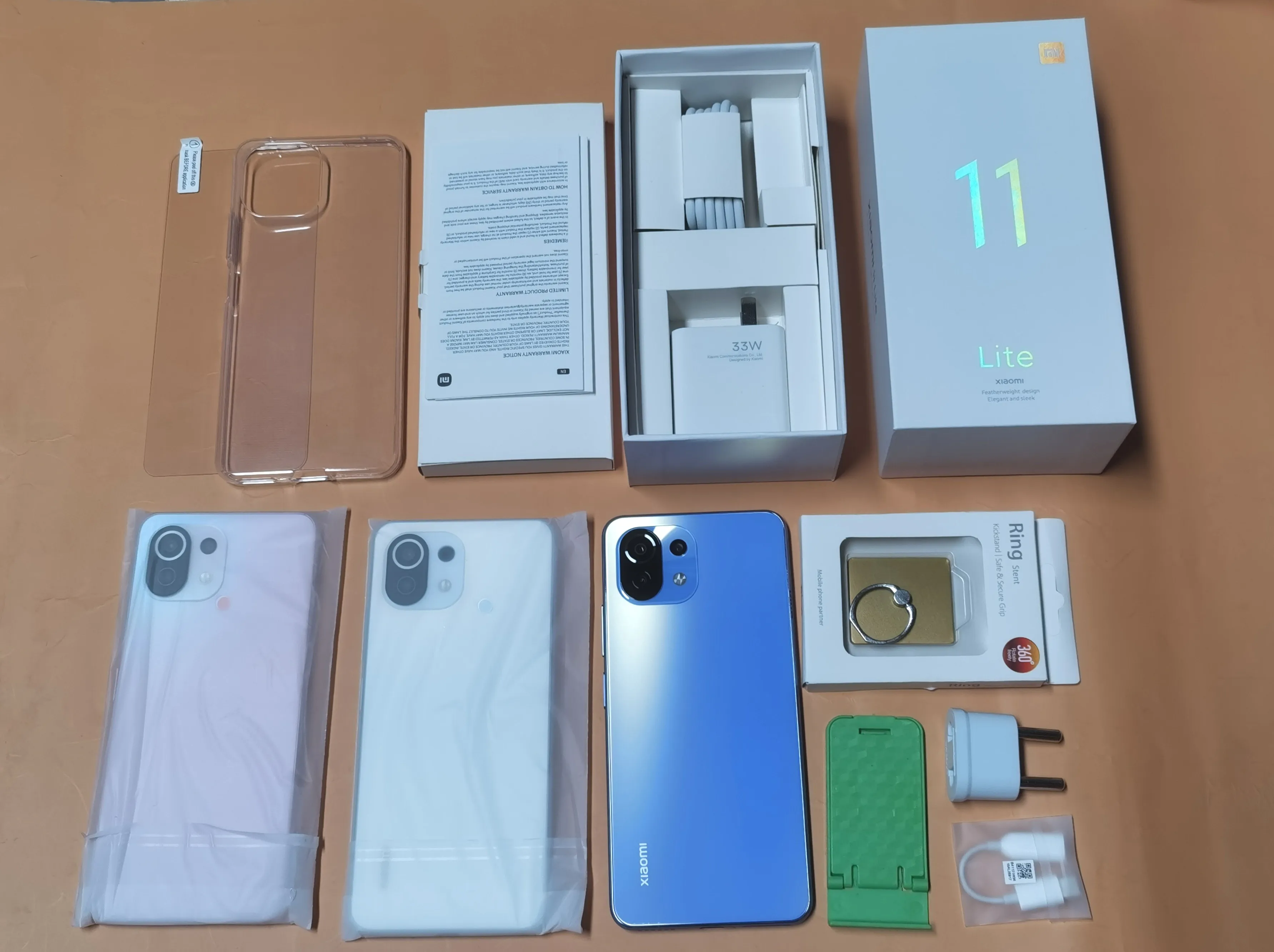 Global rom redmi Xiaomi 11 Lite 5G 8G 256G 8G 128G smartphone Qualcomm Snapdragon 780G  6.55inchs2400x1080 Android used phone - Imagen 3