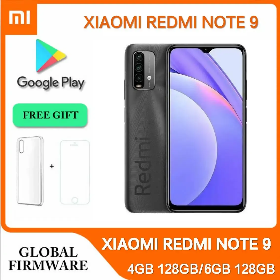 Original Xiaomi Redmi Note 9 4G 6GB 128GB Global Rom 6000mAh Battery Snapdragon 662 Octa Core 48MP Camera Unlocked 4G Smartphone - Imagen 4