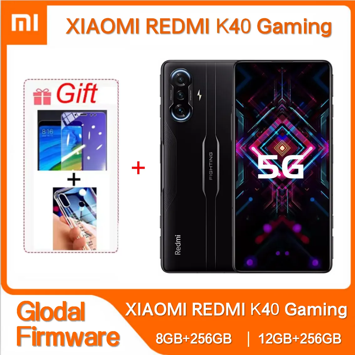 Original Xiaomi Redmi K40 Gaming Smartphone Android 11 MIUI 12.5 5020 mAh Octa Core 67W Fast Charging 5G cellphone Global ROM - Imagen 1