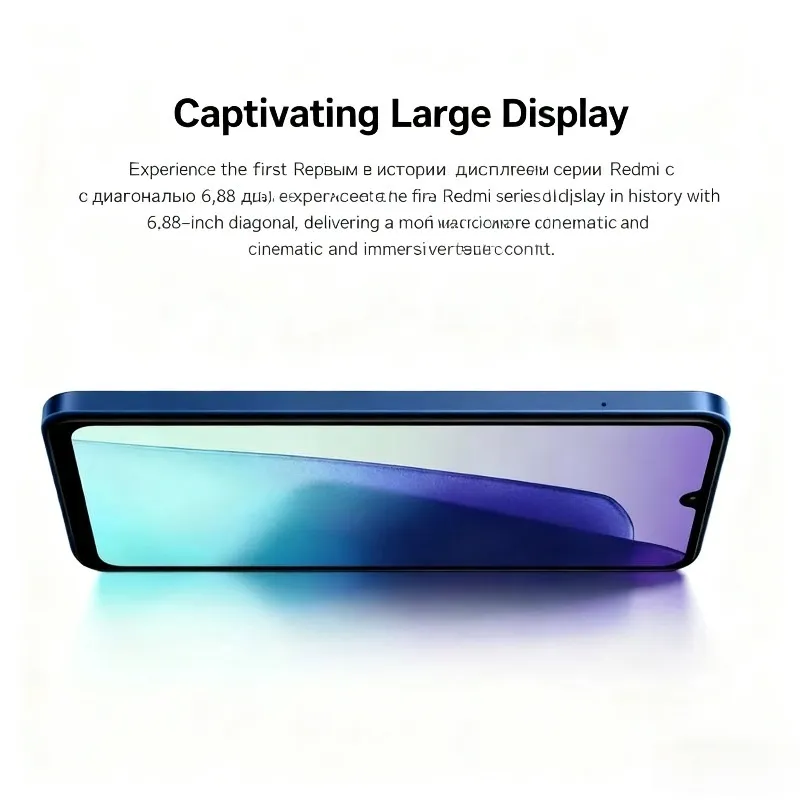 Redmi 14C 8GB+256GB Smartphone, 6.88" HD+ Display, 5160mAh Battery, MediaTek Helio G81-Ultra, 50MP AI Camera, Xiaomi HyperOS - Imagen 5