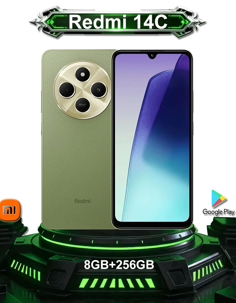XIAOMI Redmi 14C 4G  [EU/US/UK specifications] Fashion smart phone 8GB+256GB 5160mAh Type-C - Imagen 1