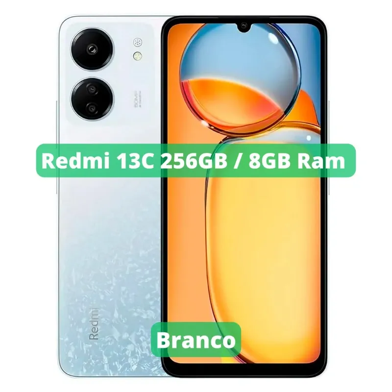 Xiaomi Redmi 13C Versão Global | Smartphone 4G , ROM Global , Câmera 50MP , Carregador  18W Mobile Phones Smartphone - Imagen 3