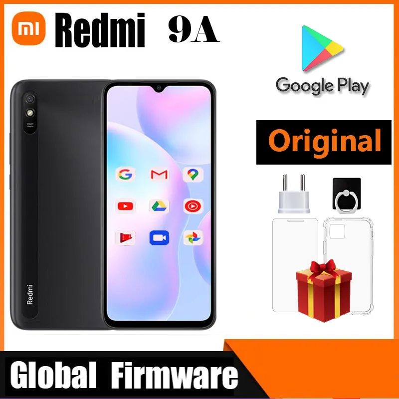 Global VersionXiaomi Redmi 9A  smartphone 4G celular  4GB 64GB 5000mAh 13MP MTK Helio G25 used phone - Imagen 1