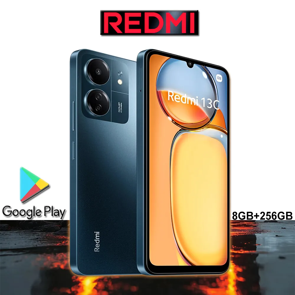 Xiaomi Redmi 13c 6.74-inch fashion smartphone RAM: 8GB ROM: 256GB 4G NFC - Imagen 1