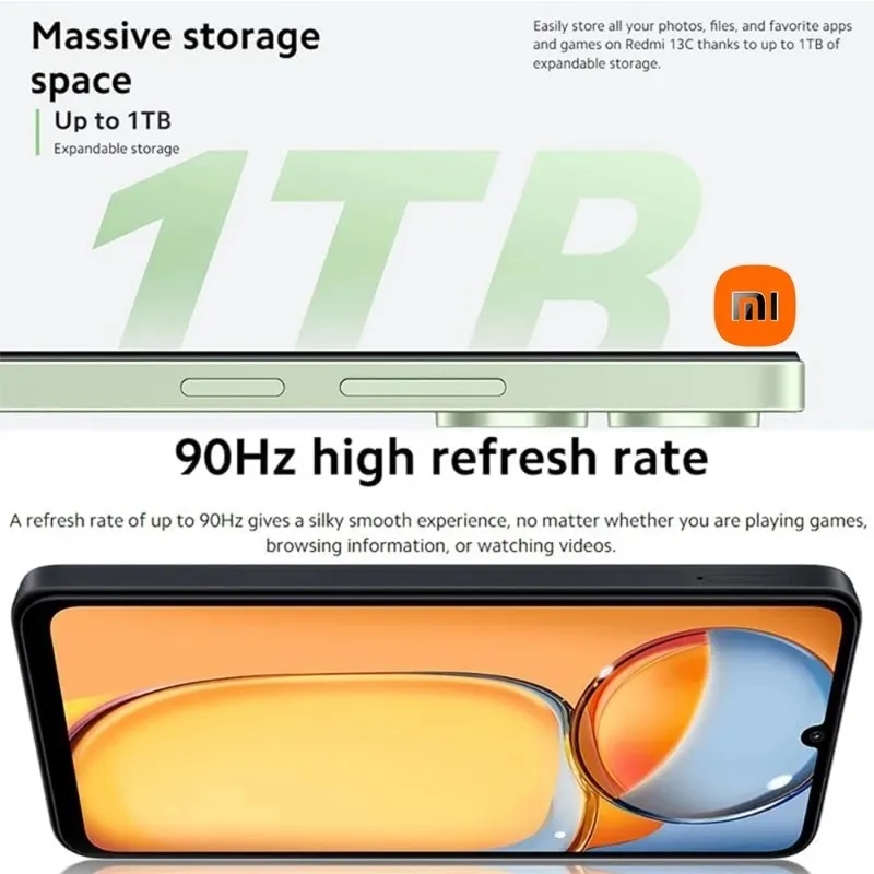 Xiaomi Redmi 13C Global Version Smartphone Large Battery HD Camera Mobile Phone - Imagen 4