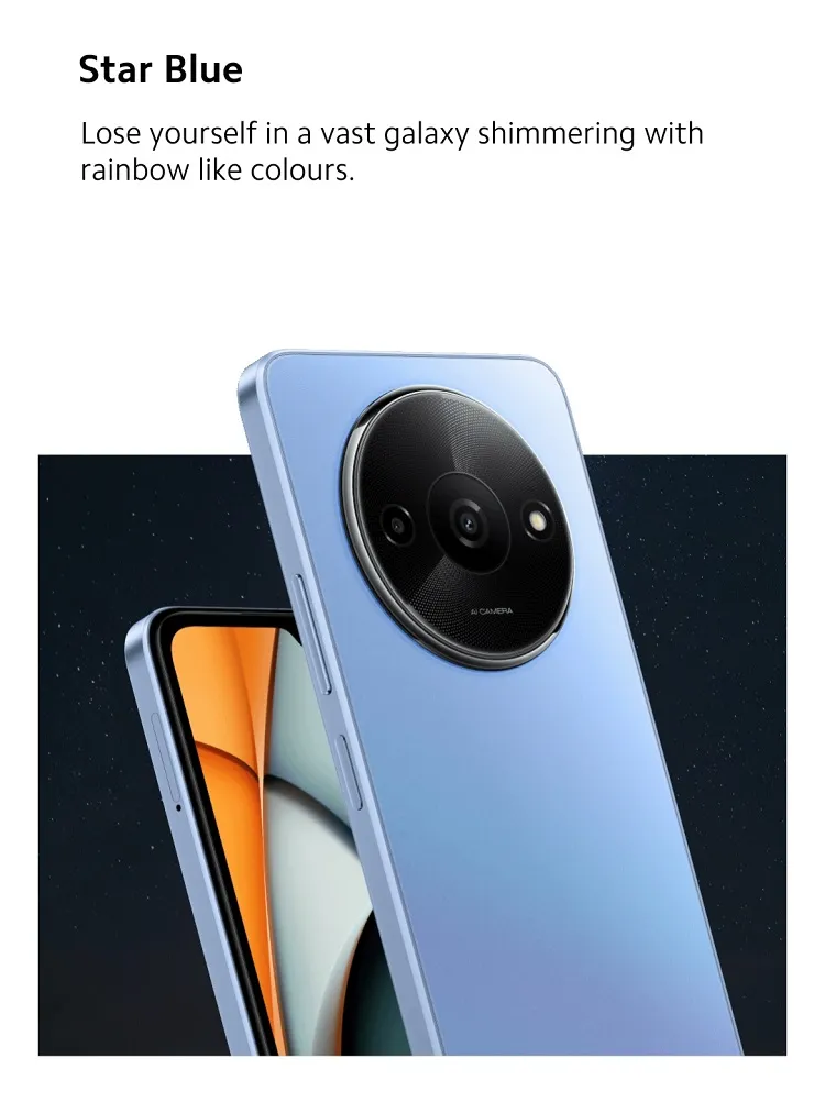 Xiaomi Redmi A3 Smartphone 6.71-inch Screen 5000 mAh Battery Refined and Stylish Design Mobile Phone 4GB+128GB - Imagen 3