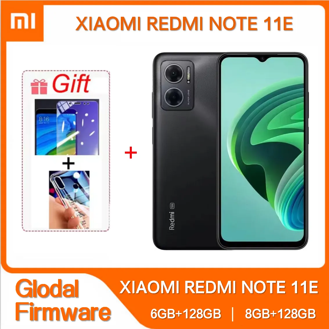 Global ROM Xiaomi Redmi Note 11E 8GB 128GB 5000mAh 18W Charge Dimensity 700 50MP Camera 90Hz Display 5G Smartphone - Imagen 1