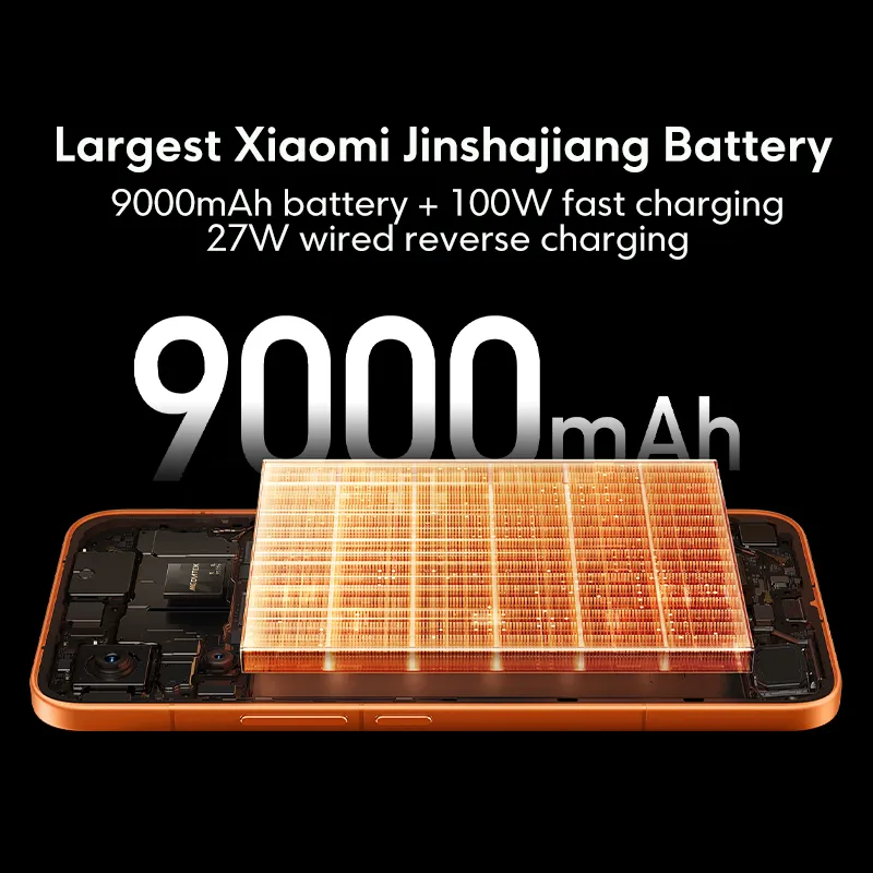 Xiaomi Redmi Turbo 5 Max CN version 6.83" 1.5K 3500nits Screen Dimensity 9500s 9000mAh 100W Charge 50MP IP69K NFC Smartphone - Imagen 4