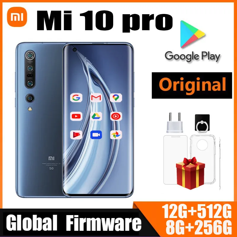 Xiaomi 10 Pro Smarphone Mi 5G Snapdragon 865 Cellphone 108 MP Camera 4500mAh Battery Android Phone used phone - Imagen 1