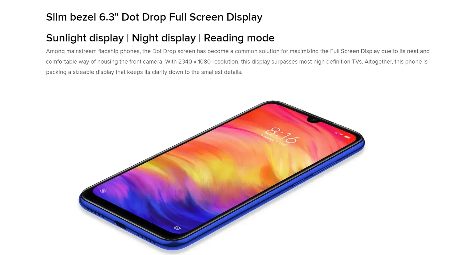 Xiaomi Redmi Note 7 PRO Original Smartphone 6GB 128GB Snapdragon 660AIE Android Mobile Phone 48.0MP+5.0MP Rear Camera used phone - Imagen 5