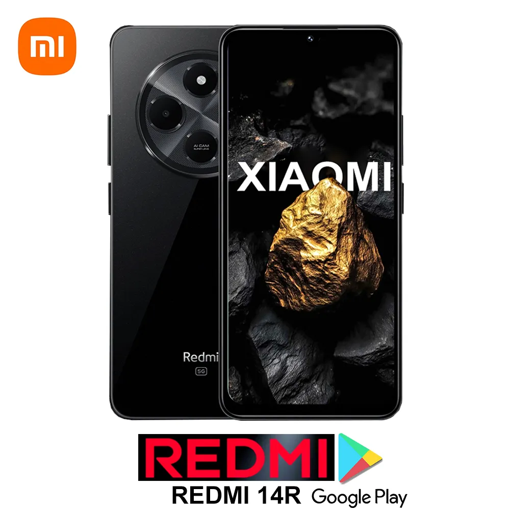 XIAOMI/REDMI 14R smart phone 5G network/three-card slot design (dual Nano SIM card + microSD memory card)/8GB+256GB memory - Imagen 1