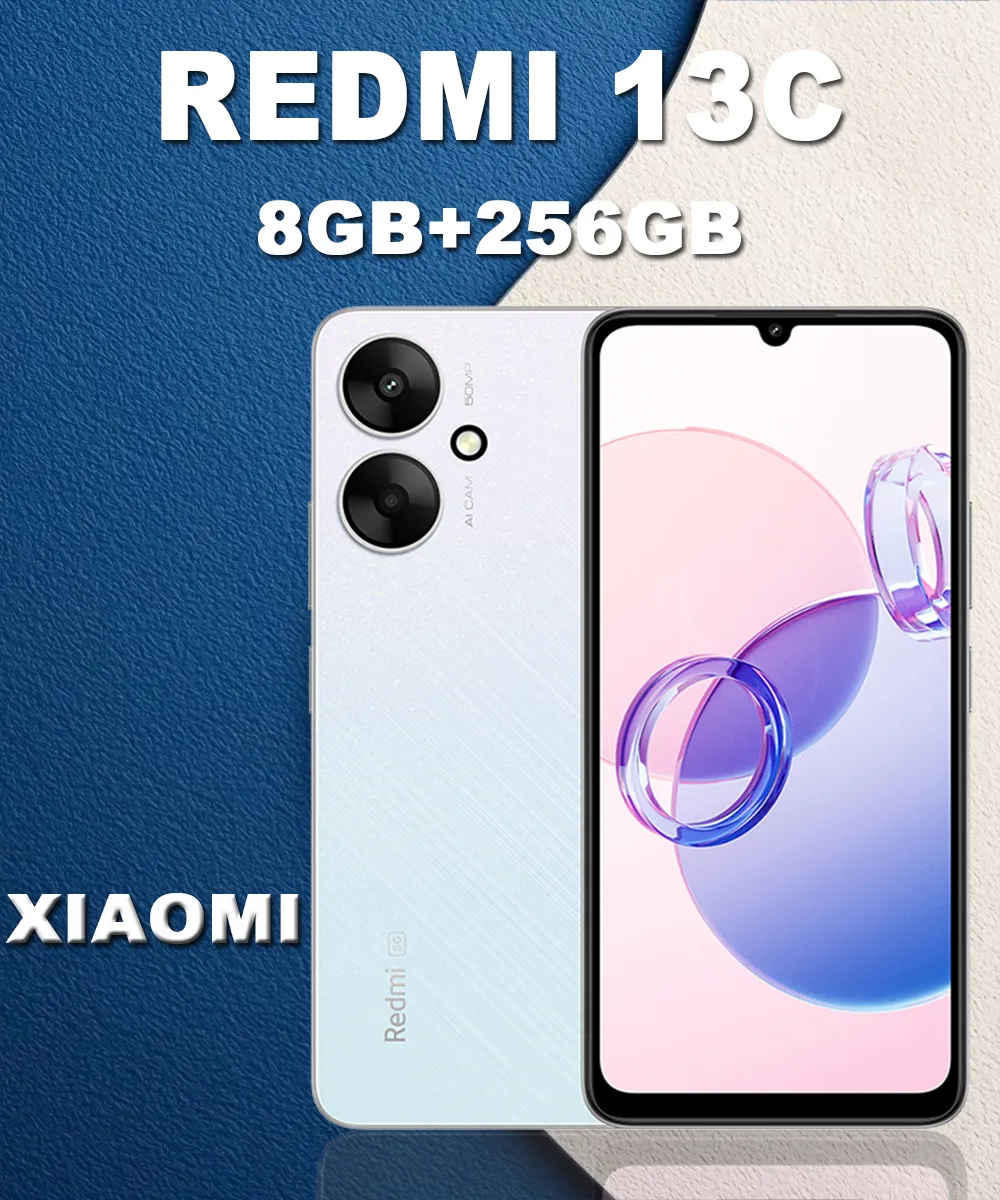 Fashion Smart Phone Redmi 13C 5G 8GB+256GB 5000mah 6.74" Large Display 50MP+5MP18W Battery Xiaomi Smartphone Mobile Phones - Imagen 5