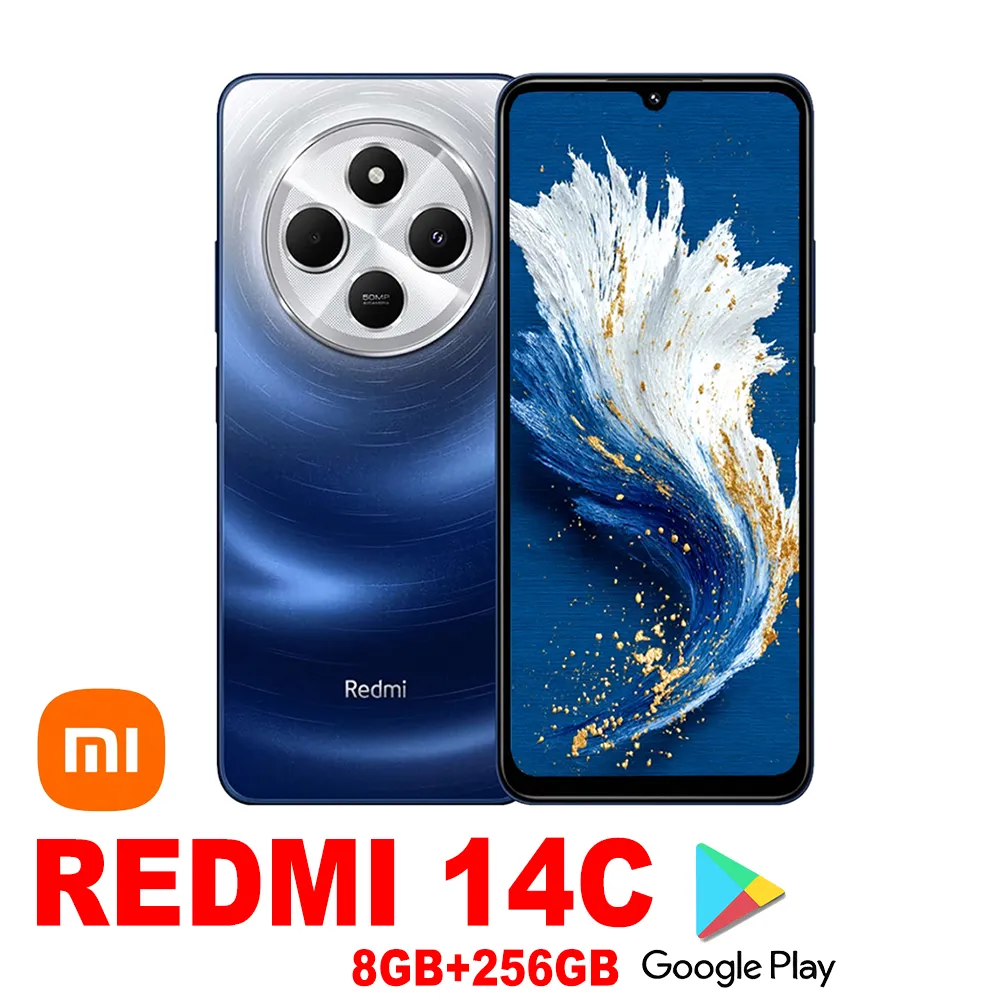 Redmi 14C 4G Fashion smart phone 8GB+256GB 5160mAh Type-C XIAOMI [EU/US/UK specifications] - Imagen 1