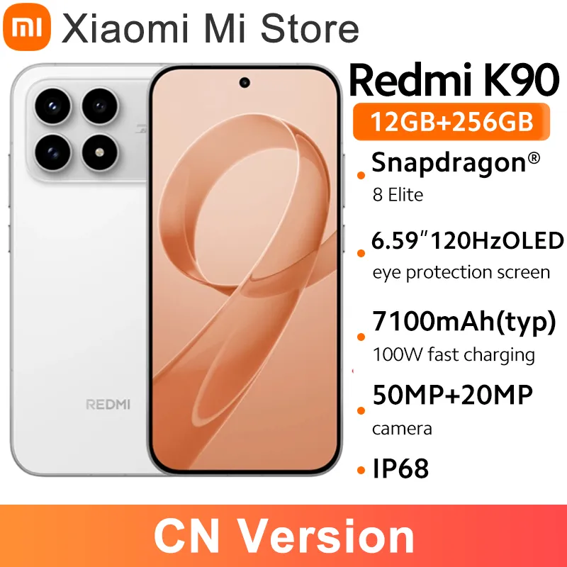 Xiaomi Redmi  K90 5G CN Version Snapdragon 8 Elite 7100mAh 100W Fast Charging 50MP main camera - Imagen 1