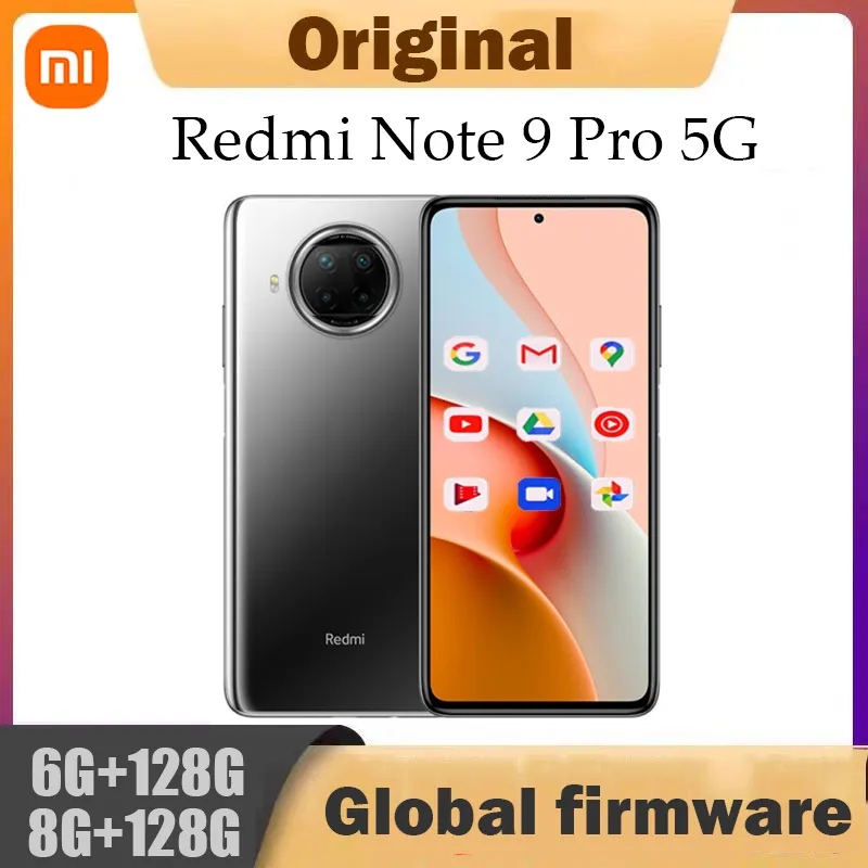 Xiaomi Redmi Note 9 Pro 5G Global Firmware  Smartphone  Qualcomm  33W Snapdragon 750G 108MP 4820mAh 6.67-inch used phone - Imagen 2