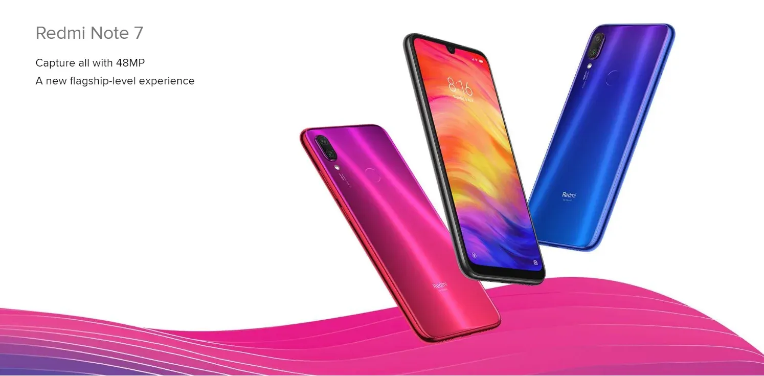 Xiaomi Redmi Note 7 PRO Original Smartphone 6GB 128GB Snapdragon 660AIE Android Mobile Phone 48.0MP+5.0MP Rear Camera cellphone - Imagen 3