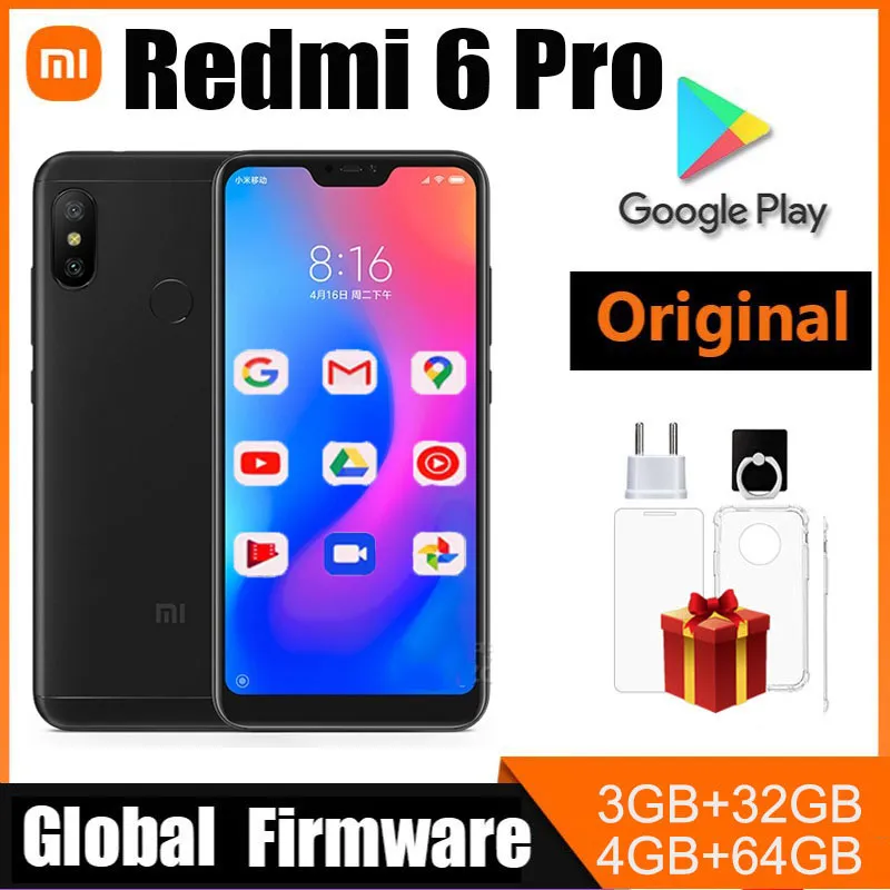 xiaomi Redmi 6 Pro Smartphone Snapdragon 625  Pixels 4000 mAh  2280x1080 Used phone - Imagen 1