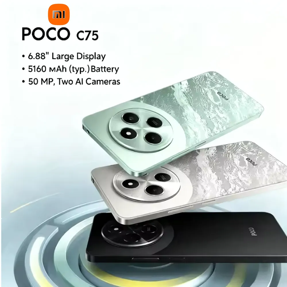 [EU/US/UK specifications] Original Xiaomi Poco C75 smartphone 8GB+256GB 5000mah Long battery life music phone - Imagen 5