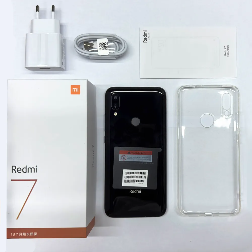 Xiaomi Redmi 7 Cellphone with Phone Case, Dual SIM Solt Cellphone Android Cell Phone used phone Dual Camera - Imagen 4